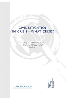 umbraco.presentation.nodeFactory.Property Civil Litigation - In Crisis