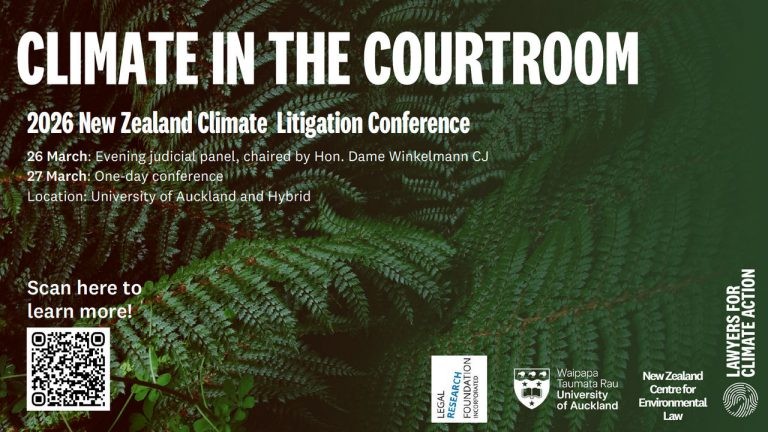 Climate In The Courtroom Email Graphic